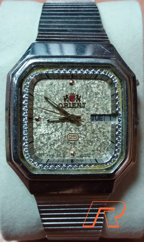ORIENT 25 jewels yellow G469361-4A" 1983-1986