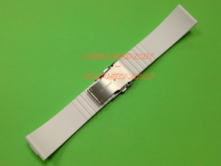 Ремешок каучуковый DK502-24WH