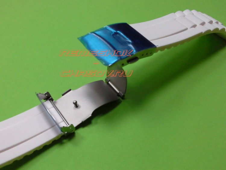 Ремешок каучуковый DK502-24WH