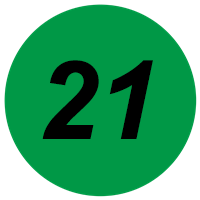 Браслет 21 мм.